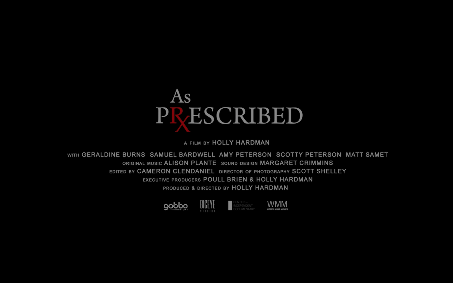 Trailer Poster 3 - As Prescribed Documentary